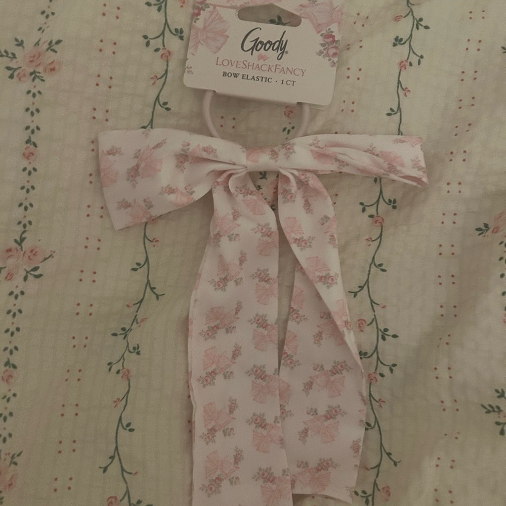 LoveShackFancy Floral Bow Elastic
